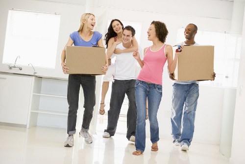 Man and Van service in Brompton with professional moving team