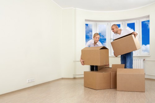 Professional packing and unpacking services in Brompton with expert care