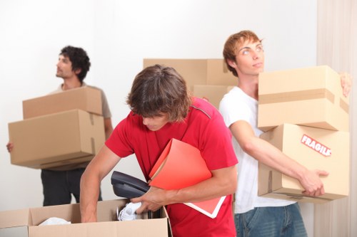 Innovative packing and moving strategies in a Brompton home move