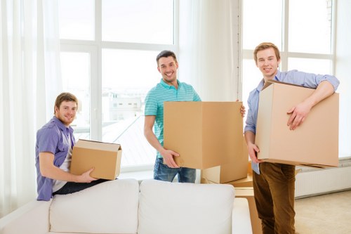 Local Brompton moving experts handling efficient moves