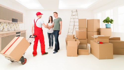 Comprehensive services offered by a moving truck company in Brompton
