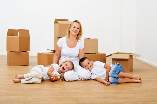 Safe and secure moving solution truck