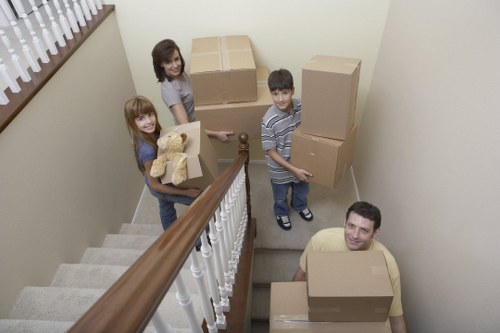 Reliable removalists loading a moving truck
